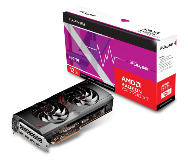 Sapphire Radeon RX 7700 XT PULSE 12GB GDDR6